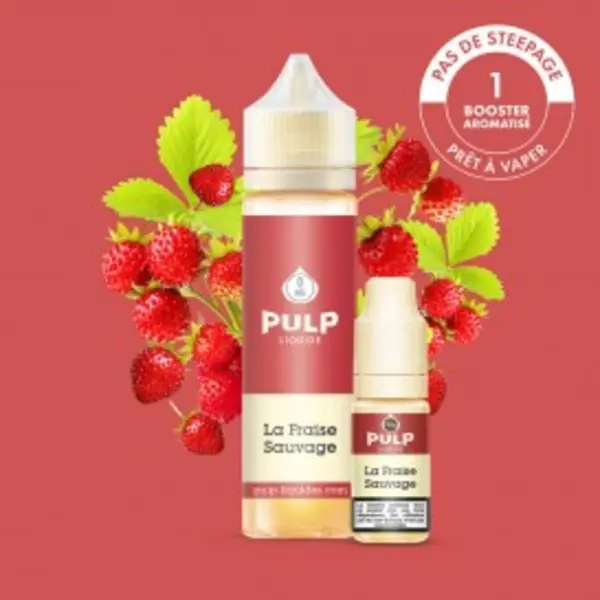 Pack 60ml - Pulp - La Fraise Sauvage
