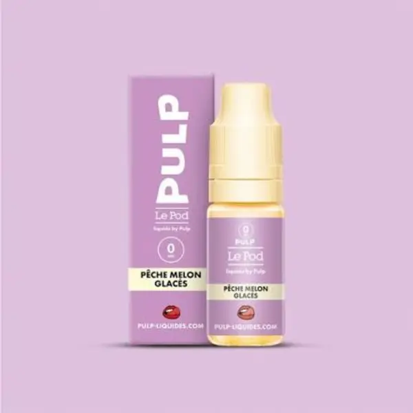 Pulp - Le Pod Liquide - Pêche Melon Glacées - 10ml