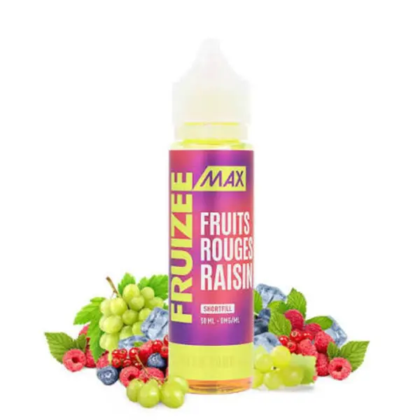 Fruizee Max - Fruits Rouges Raisin - 50ml